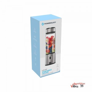 مخلوط‌کن و جویسر قابل حمل پاورولوجی مدل Powerology 6 Blades Portable