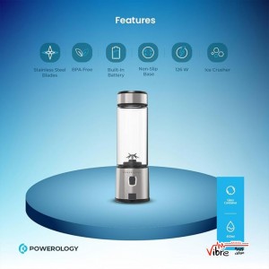 مخلوط‌کن و جویسر قابل حمل پاورولوجی مدل Powerology 6 Blades Portable