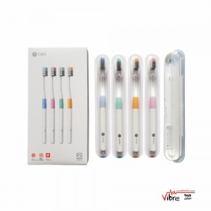 بسته 4 عددی مسواک شیائومی به همراه پک نگهداری Xiaomi Doctor B Bass Toothbrush