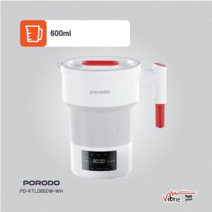 کتری برقی تاشو پرودو مدل Porodo Lifestyle Portable Folding Electric Kettle