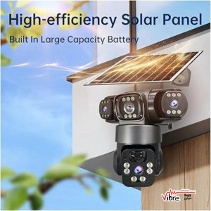 دوربین خورشیدی وایرلس V380 مدل V380 Intelligent Solar Camera