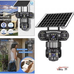 دوربین خورشیدی وایرلس V380 مدل V380 Intelligent Solar Camera