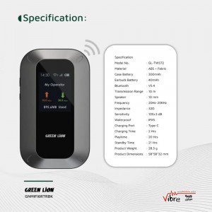 روتر قابل حمل 4G LTE گرین لاین مدل Green Lion Portable Mifi Router