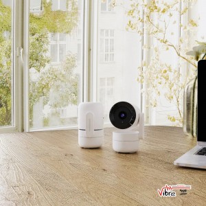 دوربین تحت شبکه پاورولوژی مدل Powerology Indoor PTZ Smart Camera - White
