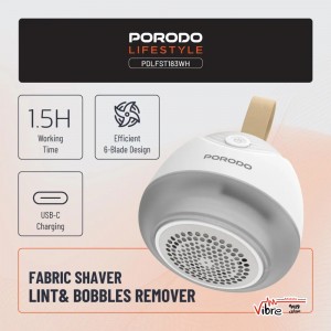 پرزگیر برقی پرودو مدل Porodo  Fabric Shaver Lint & Bobbles Remover