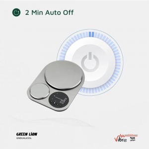ترازوی آشپزخانه دوکاره گرین لاین مدلGreen Lion Dual Kitchen Scale - Silver