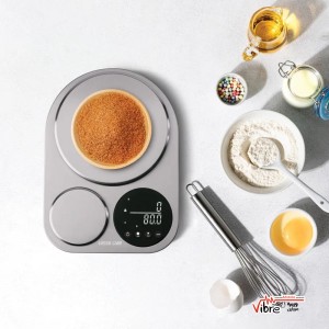 ترازوی آشپزخانه دوکاره گرین لاین مدلGreen Lion Dual Kitchen Scale - Silver