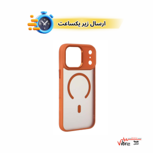 قاب اورجینال Unique Case مات MagSafe لنز فلزی Apple iPhone 17 Pro Max - نارنجی (پک دار)