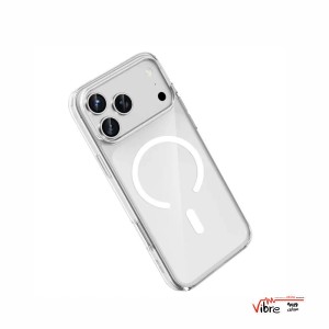 قاب شفاف مگسیف گرین لاین ۱۷ پرومکس مدل  Green Lion MagSafe Crystal Clear Case for iPhone 17 promax