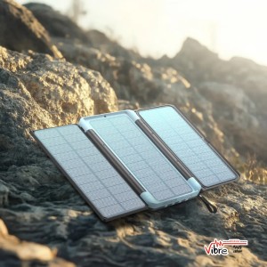 پاوربانک خورشیدی 16000 پاورولوژی مدل Powerology 16000mAh Solar Multi-Cable Power Bank