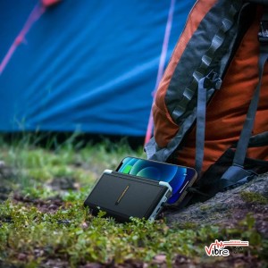 پاوربانک خورشیدی 16000 پاورولوژی مدل Powerology 16000mAh Solar Multi-Cable Power Bank