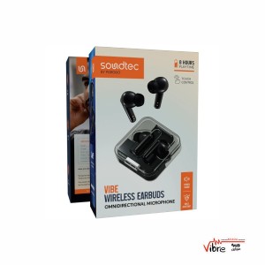 ایرپاد دارای میکروفون حرفه ای پرودو مدل Porodo Soundtec Vibe Wireless Earbuds Omnidirectional Microphone