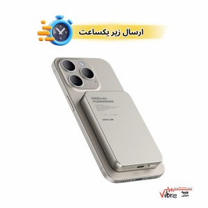 پاوربانک مگ سیف گرین لاین 5000 مدل Green Lion GL-MAG 5 5000mAh Power Bank
