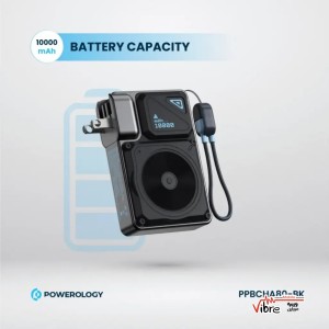 پاوربانک دیواری مگ‌سیف پاورئولوژی مدل Powerology 20000mAh Wall Charger