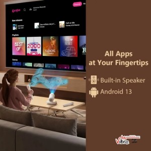 پروژکتور هوشمند فول‌اچ‌دی پرودو مدل Porodo Lumacast Smart Full HD Projector7