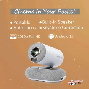 پروژکتور هوشمند فول‌اچ‌دی پرودو مدل Porodo Lumacast Smart Full HD Projector7