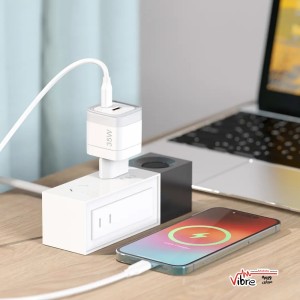 شارژر دیواری پاورولوژی مدل Powerology Lunex Fast Charger 35W