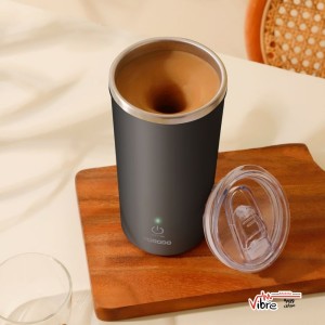 ماگ دوجداره همزن اتومات پرودو مدل Porodo Auto-Stirring Insulated Mug 400ML