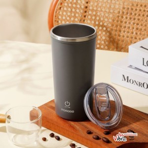 ماگ دوجداره همزن اتومات پرودو مدل Porodo Auto-Stirring Insulated Mug 400ML