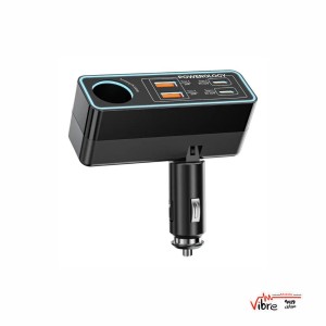 شارژر فندکی خودرو پاورولوژی مدل Powerology Brio 125W Multi-Port Car Charger