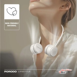 پنکه گردنی بدون پره پرودو مدل Porodo Lifestyle AirFlex Bladeless Neck Fan