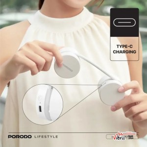 پنکه گردنی بدون پره پرودو مدل Porodo Lifestyle AirFlex Bladeless Neck Fan