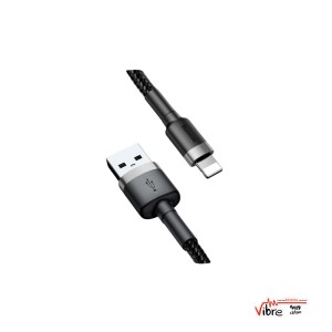 کابل تبدیل USB به Lightning برند بیسوس مدل Baseus cafule Cable USB For Lightning 2.4A 1m Gold + Blue