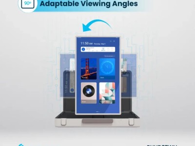 نمایشگر چمدانی ۲۷ اینچ پاورولوژی؛ انتخاب حرفه‌ای برای بیزینس و ارائه‌های پرتابل