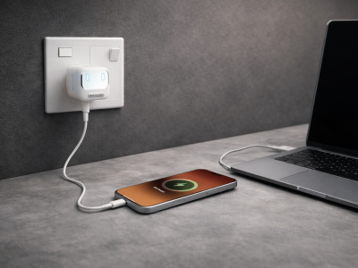 شارژر GaN هوشمند Powerology Lumix؛ شارژ سریع و هوشمند برای موبایل و لپ‌تاپ