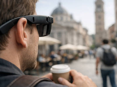 عینک هوشمند Green Lion Capture AI؛ ثبت، صدا و کنترل هوشمند بدون گوشی