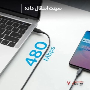 کابل شارژ فست ANKER Type-C to Type-C مدل A8752H11 - مشکی (گارانتی 18ماهه حافظه طلایی ایستا)