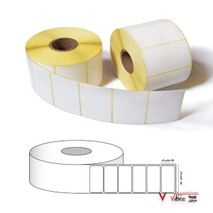 رول برچسب پرینتر لیبل‌ زن مدل DT Label ۴۰x۵۰