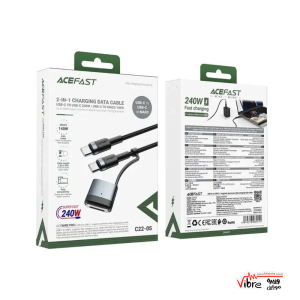 کابل تبدیل USB-C به MAG3/USB-C ایس فست مدل C22-05 طول 1.2