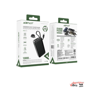 پاوربانک ایس فست مدل M7 ظرفیت 10000 میلی‌ آمپر ساعت