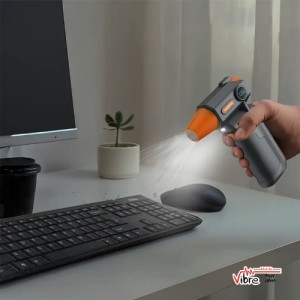 دمنده و تمیزکننده شارژی Porodo مدل Turbo Air Duster با چراغ LED