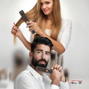برس حرارتی صاف‌کننده مو و ریش گرین لاین مدل Cordless – بی‌سیم