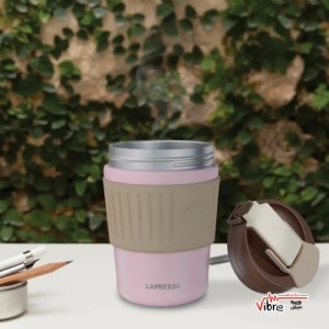 ماگ مسافرتی لپرسو مدل Morningscape Dual Sip ظرفیت 350 میلی‌لیتر Lepresso Tumbler Mug