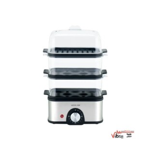 تخم مرغ پز 3 طبقه | بخارپز سبزیجات گرین لاین مدل Green 3-Tier Egg Cooker | Vegetable Steamer