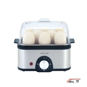 تخم مرغ پز 3 طبقه | بخارپز سبزیجات گرین لاین مدل Green 3-Tier Egg Cooker | Vegetable Steamer