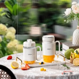 مخلوط‌کن شارژی دو لیوانه پرودو مدل Porodo Portable Dual-Cup Smoothie Blender