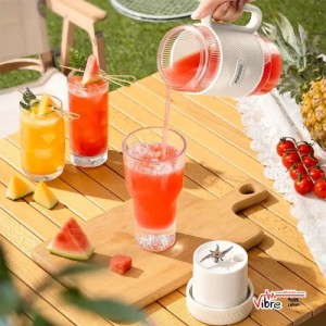 مخلوط‌کن شارژی دو لیوانه پرودو مدل Porodo Portable Dual-Cup Smoothie Blender