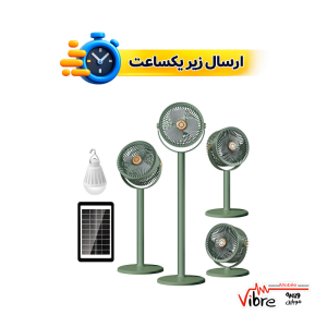 پنکه ایستاده شارژی مدل Factory Portable Rechargeable Standing Fan