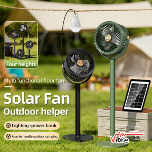 پنکه ایستاده شارژی مدل Factory Portable Rechargeable Standing Fan