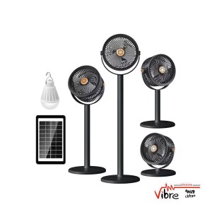 پنکه ایستاده شارژی مدل Factory Portable Rechargeable Standing Fan