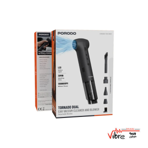 جارو شارژی و دمنده خودرو پرودو مدل Porodo Tornado Dual Car Vacuum Cleaner & Blower