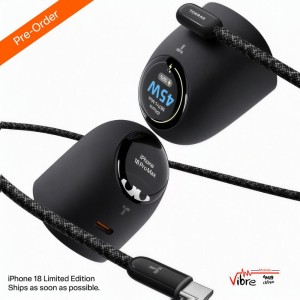 شارژر هوشمند 45 وات توراس مدل TORRAS FlashEye-Dot Smart Display GaN Charger