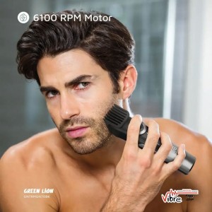 ماشین اصلاح بدن و مو گرین لاین تریم نسل ۷۰ مدل Green Lion Trim Gen''70 Body Hair Trimmer - Black