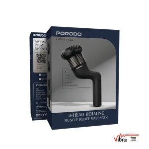 ماساژور بدن 4 سر چرخشی پرودو Lifestyle مدل PDLFSTHX102BK – مشکی
