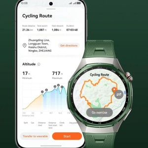 ساعت هوشمند هواوی WATCH GT 7 Pro 46mm مدل TUM-B49 مشکی همراه بند اصلی سبز