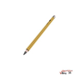 قلم لمسی دوکاره گرین لاین Vintage 2 in 1 Stylus Pencil مدل GNVG2N1PENYL